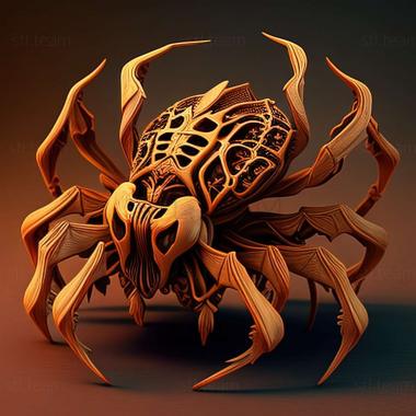 3D модель Ixodes vestitus (STL)